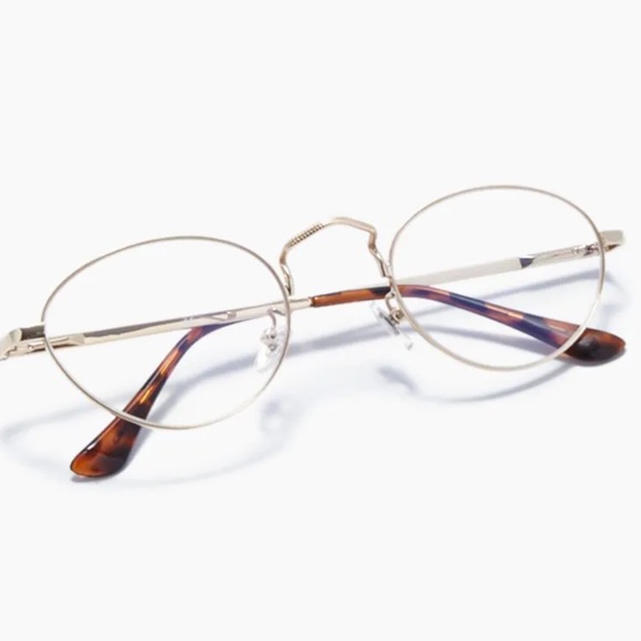 COPY - New Shevoke Lori crystal oval clear glasses - Picture 2 of 4